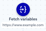 Fetch variables